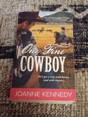 $4 Add-on "One Fine Cowboy" by Joanne Kennedy - Romance Paperback
